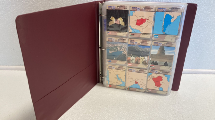 Binder of Desert Storm Cards