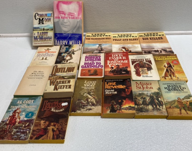 (19) Paperback Western Novels