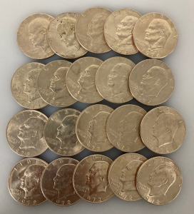 (20) Mixed Date Eisenhower Dollars