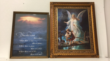 Where There Is Faith Painting-Angel Painting