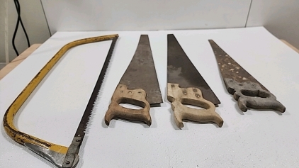 (4) Different Size Saws