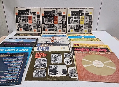 (25) Assorted Vinyl Records