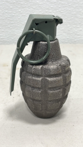 (1) WWII US MK2 Pineapple Hand Grenade, Inert