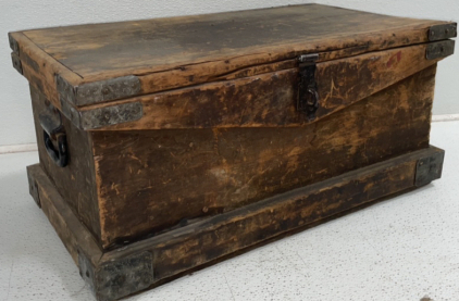 Vintage Wood Chest
