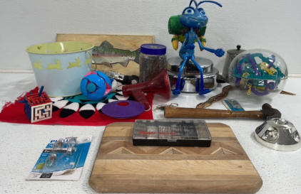 Various Estate Items Including Child&rsquo;s Toys, Art, Tools, Kitchenware, And More!