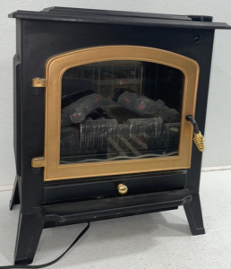 Freestanding Electric Fireplace With Remote Control