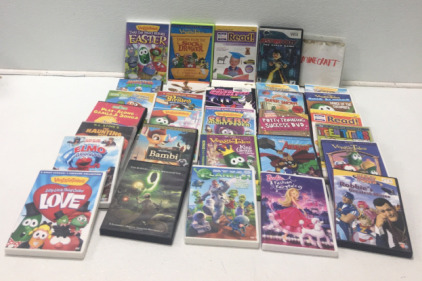 Assorted Children's DVDs