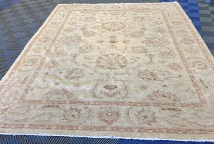142&rdquo;x105&rdquo; Beige Rug