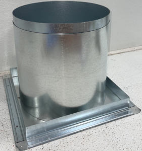 DuraVent* Dura-Tech* Firestop Radiation Shield Chimney, Stainless Steel