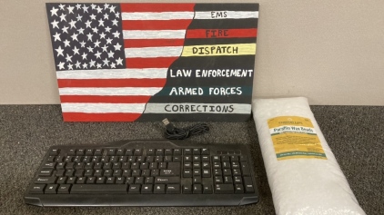 Keyboard - Plaque - Wax Beads