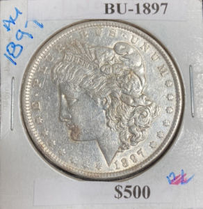 BU-1897 One a dollar Coin