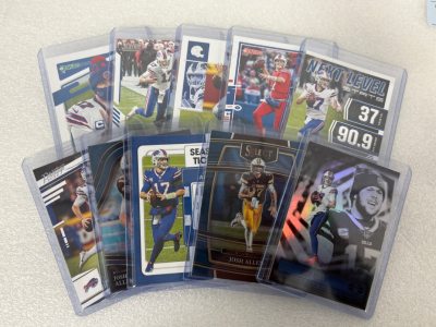 (10) Josh Allen Sports Cards