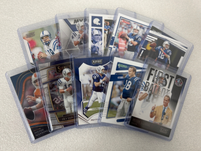 (10) Peyton Manning Sports Cards