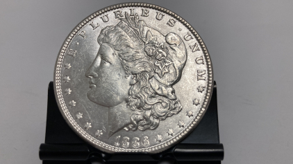 1886 Morgan Silver Dollar— Verified Authentic