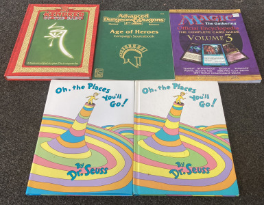 Game Sourcebooks, Magic Card Guide And Dr. Seuss