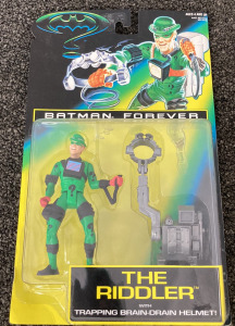 1995 Batman Forever Factory Sealed The Riddler Action Figure