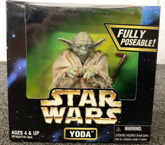 1997 Star Wars Factory Sealed Yoda Action Figure