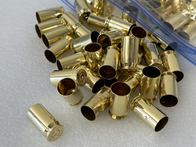 Bag of (150) Count .45 ACP Cleaned Brass Casings