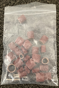 (30) Pc. Dremel Sanding Drum Set With Bits