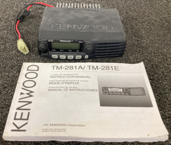 Kenwood TM-281A FM Transceiver With Manual