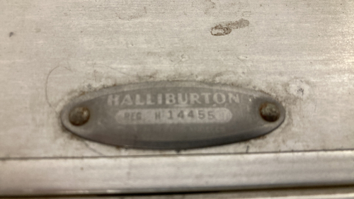 Halliburton Suitcase