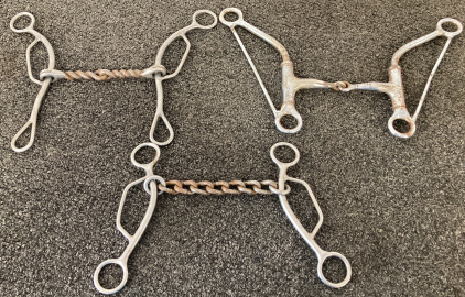 (3) Horse Bits