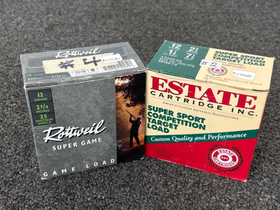 (2) Boxes of 12 Ga. Ammo- Reloads