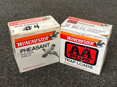 (2) Boxes of 12 Ga. Ammo- Reloads