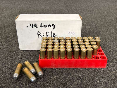 (50) Rnds Of .44 Long Rifle Reloads