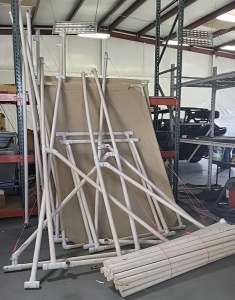 Portable Shooting Range- All PVC Pipe and Fittings