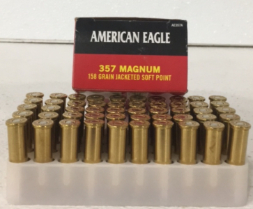 (50) American Eagle 357 Magum 158 GR