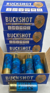 (48) Rounds NSI Buckshot 12 Guage 2-3/4” Plastic Wad 1290 FPS 00 Buck 12 Pellet Shotgun Shells