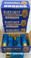 (48) Rounds NSI Buckshot 12 Guage 2-3/4” Plastic Wad 1290 FPS 00 Buck 12 Pellet Shotgun Shells