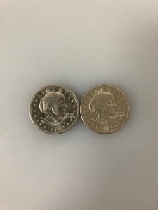 (2) 1979 Susan B. Anthony Dollars