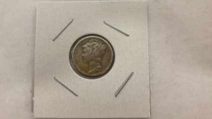 1942-S Mercury Dime 90% Silver