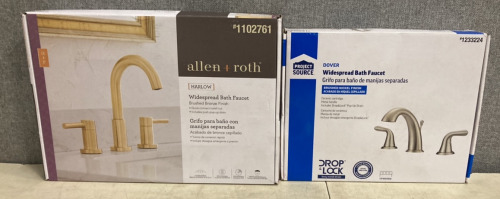 Allen&Roth and Dover Widespread Bath Faucets