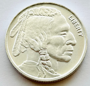 Half-Troy Ounce .999 Fine Silver Liberty Round