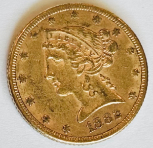 1882 Liberty 5-Dollar Coin