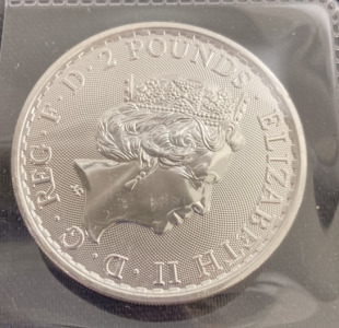 1oz 2022 Great Britain Silver Britannia .999