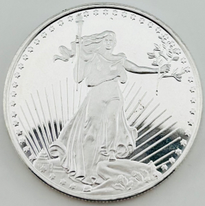 1oz Fine Silver Saint-Gaudens Double Eagle Round