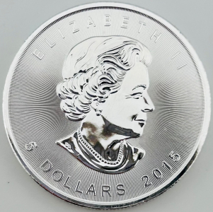 Elizabeth II 1oz Fine Silver Round