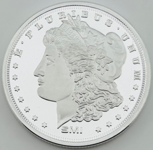 1oz Fine Silver Liberty Round