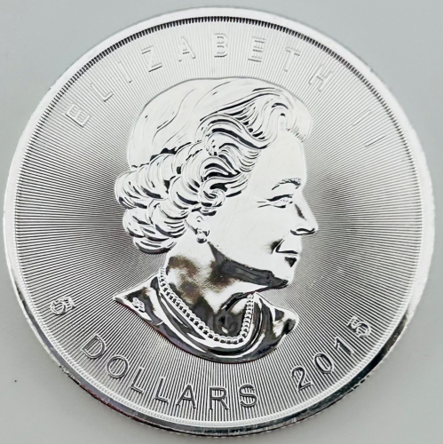 Elizabeth II 1oz Fine Silver Round