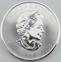 Elizabeth II 1oz Fine Silver Round