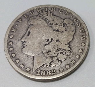 1882 Morgan Silver Dollar