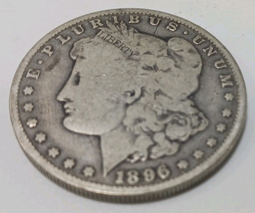 1896 Morgan Silver Dollar