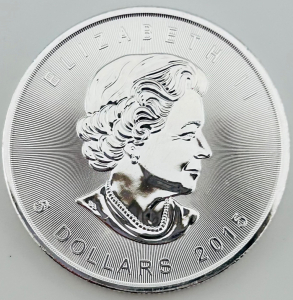 Elizabeth II 1oz Fine Silver Round