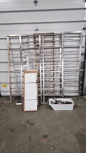 Heavy Duty Metal Shelving Unit