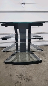Metal & Glass Stand