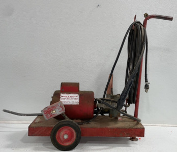 Electro Magic Equipment* Vintage Industrial Pump For Steam Cleaning/ Car Washing